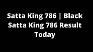 Satta King 786 | Black Satta King 786 - 24.11.2021 Today Result