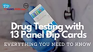 Drug Testing with 13 Panel Urine Dip Drug Test