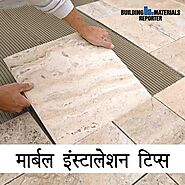 Marble installation process know basic tips