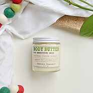 Buy Peppermint Bark Organic Body Butter Online | Plastic Free Pursuit