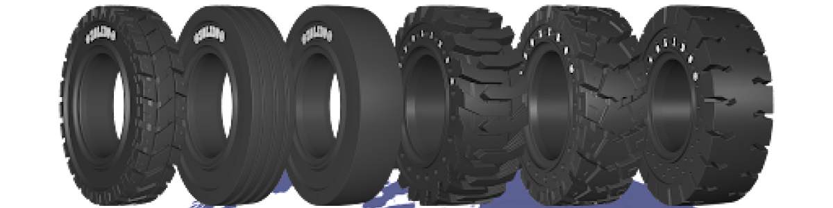 Headline for Important Industrial Tire Types