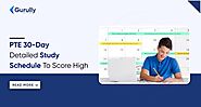 PTE Study Plan For 30 Days: Score High & Achieve Your Dream