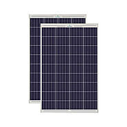 ielecssol 12V 125Watt Poly Crystalline Solar Panel(Pack of 2) - ielecssol
