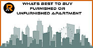 Furnished or Unfurnished Apartment