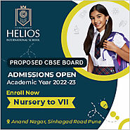 Admissions open for the academic year 2022-2023 | Helios International School