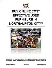 BUY ONLINE COST EFFECTIVE USED FURNITURE IN NORTHAMPTON CITY? by discountappliances - Issuu