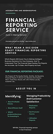 San Francisco's Best Firm offers Financial reporting service