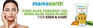 Mamaearth Aloe Turmeric Gel From 100% Pure Aloe Vera For Face, Skin & Hair with Turmeric & Vitamin E (300 ML) : Amazo...
