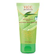 VLCC Ayurveda Soothing Aloe Vera Gel Review | Nykaa