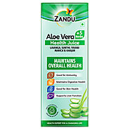 Zandu Aloe Vera Health Juice Maintains Overall Health.css-11komuk{font-size:20px;font-weight:500;line-height:24px;dis...