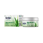 Aloe Vera Vit - E Cream - All Purpose Cream, 100g | Sri Sri Tattva