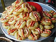 Bánh tom - Shrimp cakes