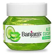 Buy Banjaras Aloe Vera cucumber gel 100gm Online - Lulu Hypermarket India