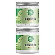 35% OFF on GREENWORTH PURE ALOE VERA GEL 400 GM (Pack of 2 X 200 GM) on Amazon | PaisaWapas.com