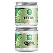 GREENWORTH PURE ALOE VERA GEL 400 GM (Pack of 2 X 200 GM) – Helmet Don