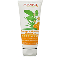 Patanjali Face Wash ( Orange Aloe Vera), Pack Size: 60gm, Rs 45 /pack | ID: 19445105748