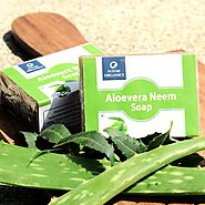 Aloe Vera Neem Soap | Buy Handmade Soaps Online – Qtrove