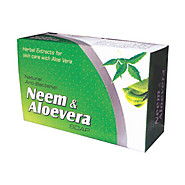 Online Neem & Aloevera Soap(Natural Anti-Bacterial skin care soap) Prices - Shopclues India