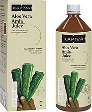 Kapiva Aloe Vera + Amla Juice Boosts Immunity - No Added Sugar Price in India - Buy Kapiva Aloe Vera + Amla Juice Boo...