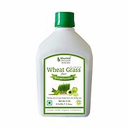 Bhumija Lifesciences Wheatgrass With Aloevera & Amla Juice 1000 Ml – Bhumija Lifesciencs