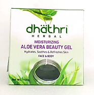 Buy Dhathri aloevera beauty gel 100gm Online - Ayush Care