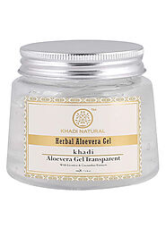 Buy khadi natural aloe vera gel transparent - Essentialskart.com