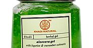 buy Khadi Natural Aloevera Gel, Green, 200g