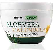 Bakson's Sunny All Purpose Aloe Vera Calendula Cream (125 gm), Buy Bakson's Sunny All Purpose Aloe Vera Calendula Cre...