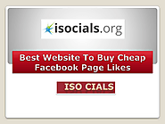 Best Website To Buy Cheap Facebook Page Likes