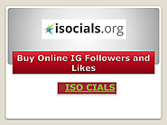 Buy Online IG Followers and Likes