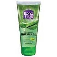 Buy Boroplus Aloe Vera Gel - 100% Organic for Skin & Hair, Rich in Vitamin E and Antiseptic Herbs, For Smooth, Nouris...