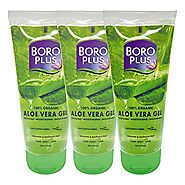 BoroPlus Aloe Vera Gel | 100% Organic for Skin & Hair| Rich in Vitamin E and Antiseptic Herbs | For Smooth, Nourished...