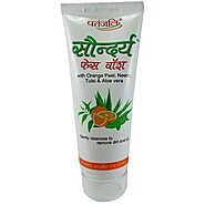 Buy Patanjali Saundarya Whitening & Fairness face wash (60GM) Online @ ₹60 from ShopClues