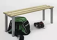 Changing room bench seating