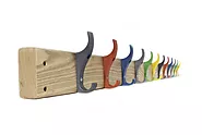 Hook-board wall mounted, wall mounted coat rail