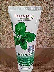 Patanjali Aloe Vera Mint Face Wash Review
