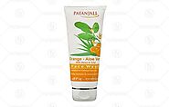 Patanjali Orange Aloevera Face Wash in Hindi - पतंजलि ऑरेंज एलोवेरा फेस वाश की जानकारी, लाभ, फायदे, उपयोग, कीमत, खुरा...