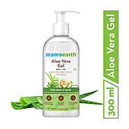 Mamaearth Aloe Vera Gel With Pure Aloe Vera & Vitamin E For Skin and Hair Review | Nykaa