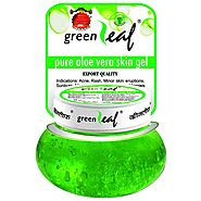 Green Leaf Pure Aloe Vera Skin Gel, 500 gm Price, Uses, Side Effects, Composition - Apollo Pharmacy