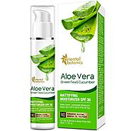 Oriental Botanics Aloe Vera, Green Tea & Cucumber Mattifying Moisturizer SPF 30: Buy Oriental Botanics Aloe Vera, Gre...