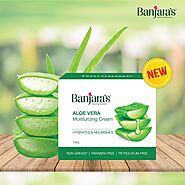 Banjara's Aloe Vera Moisturizing Cream | Buy Online – Banjaras Store