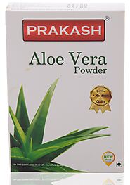 Production of aloe vera powder by freeze drying