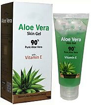 ALOE VERA 90% Pure Skin Gel with Vitamin-E Price in India - Buy ALOE VERA 90% Pure Skin Gel with Vitamin-E online at ...