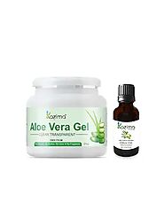 Buy online Kazima Aloe Vera Gel And Kazima Olive Oil from skin care for Women by Kazima for ₹405 at 0% off | 2021 Lim...