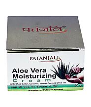 Patanjali Aloevera Moisturizing Cream - 50 gm Pack of 2: Buy Patanjali Aloevera Moisturizing Cream - 50 gm Pack of 2 ...