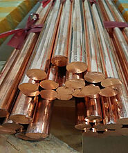 Copper Round Bars, Copper Round Rods Manufacturers & Supplier in Mumbai, India