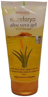 Buy Patanjali Saundarya Aloe Vera Gel Kesar Chandan 150 ml Online at Low Prices in India - Paytmmall.com