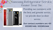 Samsung Refrigerator Service Center Near Me