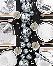 Bachelorette Party Decorations Disco Plates Online | Be Everthine
