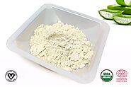 Aloe Vera Gel Spray Dried Powder 200X Enhanced Organic and Vegan